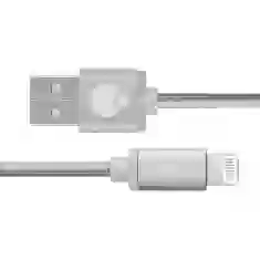 Кабель COTEetCI M30i USB-A - Lightning 2m Silver (CS2127-2M-TS)