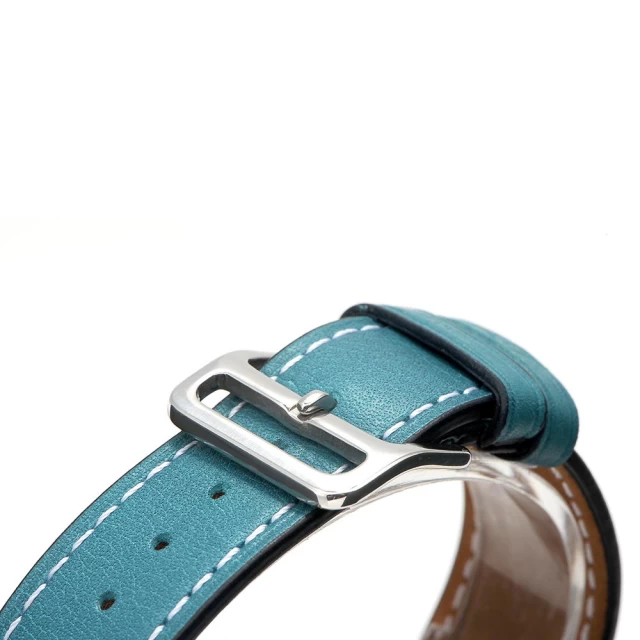 Ремешок COTEetCI Fashion W10 Leather для Apple Watch 49 | 45 | 44 | 42 mm Blue (WH5212-BL)