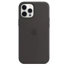 Чохол Silicone Case для iPhone 12 Pro Max Black with MagSafe OEM