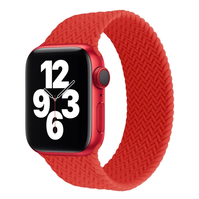 Ремешок COTEetCI W59 Braided Loop для Apple Watch 41 | 40 | 38 mm Red (Size 2) (WH5302-RD-135)