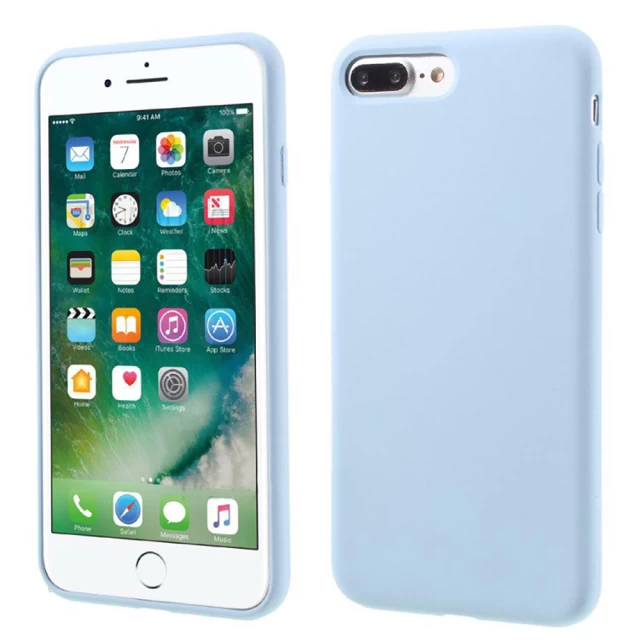 Чохол COTEetCI Silicone Case для iPhone 8 Plus/7 Plus Blue (CS7018-LC)