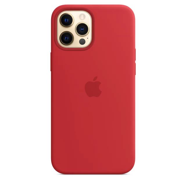 Чохол Silicone Case для iPhone 12 Pro Max (PRODUCT)RED with MagSafe OEM