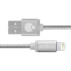 Кабель COTEetCI M30i USB-A to Lightning 0.2m Silver (CS2127-TS)