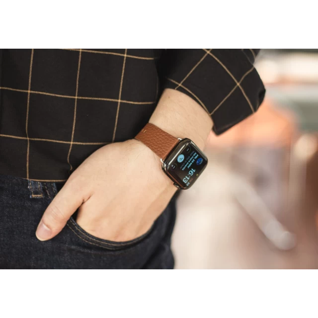 Ремешок COTEetCI W22 Premier Band для Apple Watch 41 | 40 | 38 mm Brown (WH5232-KR)