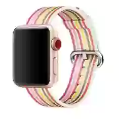 Ремінець COTEetCI W30 Rainbow Nylon Band для Apple Watch 41 | 40 | 38 mm Pink (WH5250-WP)