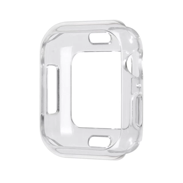 Силиконовый чехол COTEetCI TPU для Apple Watch 44 mm Transparent (CS7050-TT)