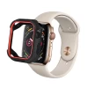 Поліуретановий чохол COTEetCI PU+TPU для Apple Watch 44 mm Black/Red (7052-BR)