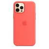 Чохол Silicone Case для iPhone 12 Pro Max Pink Citrus with MagSafe OEM