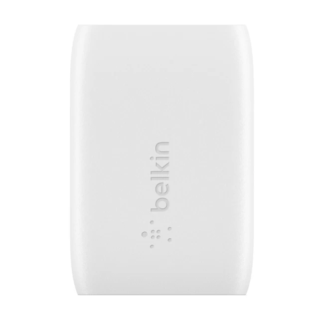 Мережевий зарядний пристрій Belkin Home 60W USB-C White (WCH002VFWH)