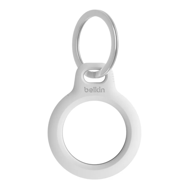 Брелок с кольцом Belkin для AirTag Secure Holder with Key Ring White (F8W973BTWHT)