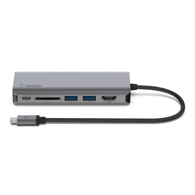 USB-хаб Belkin USB-C 6-in-1 Multiport Dock (AVC008BTSGY)