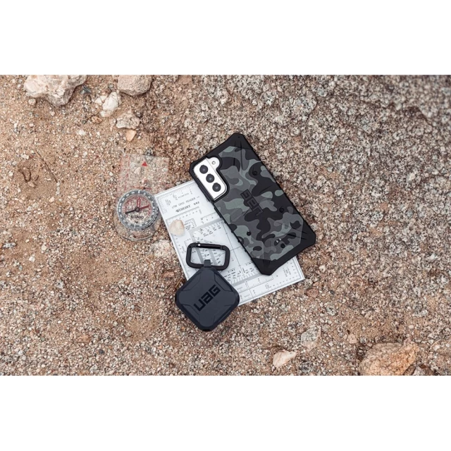 Чохол UAG Pathfinder SE Black Midnight Camo для Samsung Galaxy S21 (212837114061)