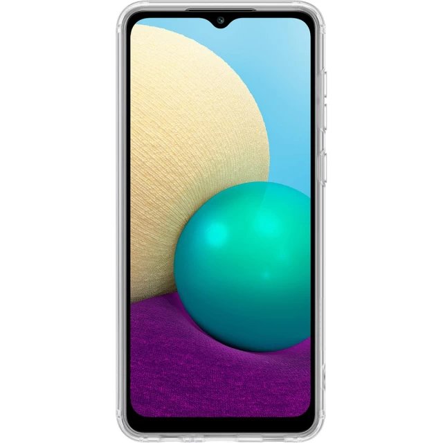 Чехол Samsung Soft Clear Cover для Samsung Galaxy A02 Transparent (EF-QA022TTEGRU)