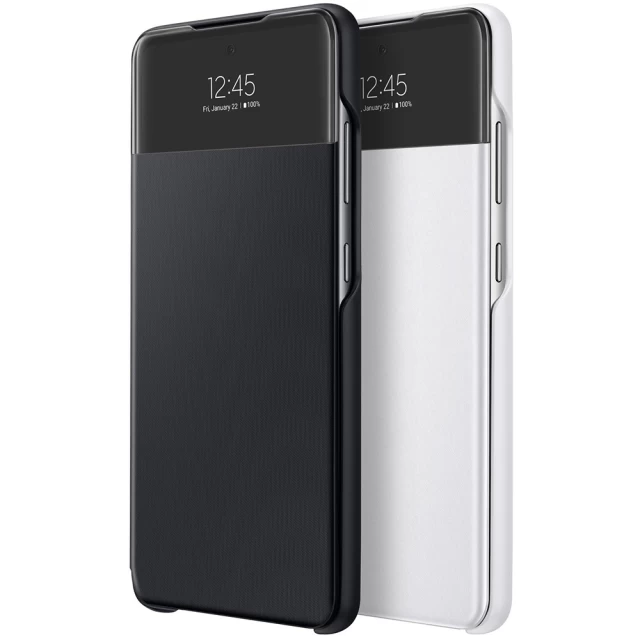 Чехол Samsung S View Wallet Cover для Galaxy A52 Black (EF-EA525PBEGRU)