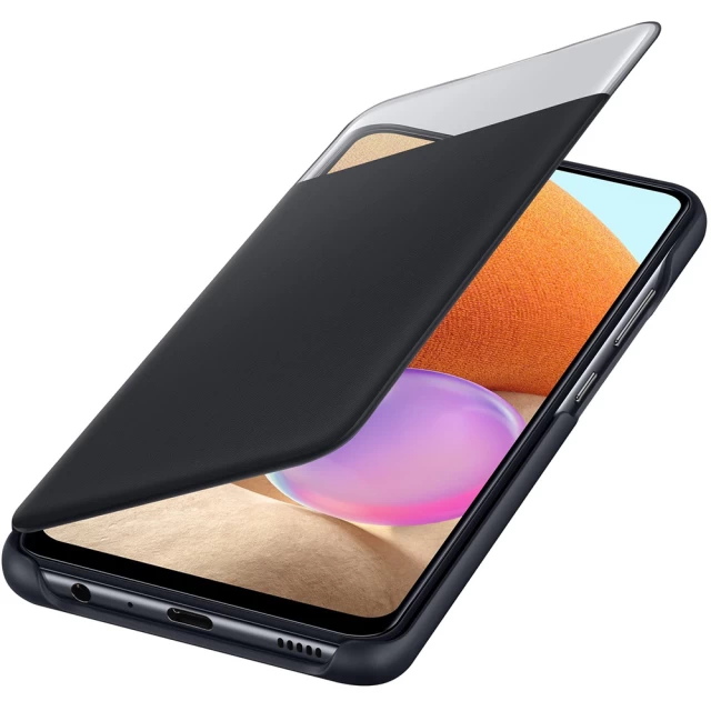 Чохол Samsung S View Wallet Cover для Galaxy A32 Black (EF-EA325PBEGRU)