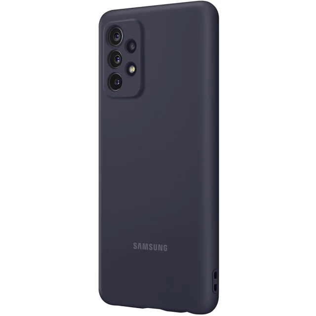 Чохол Samsung Silicone Cover для Galaxy A72 Black (EF-PA725TBEGRU)