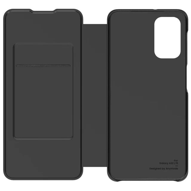 Чохол Samsung Wallet Flip Cover для Galaxy A32 Black (GP-FWA325AMABW)
