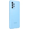 Чехол Samsung Silicone Cover для Galaxy A52 Blue (EF-PA525TLEGRU)