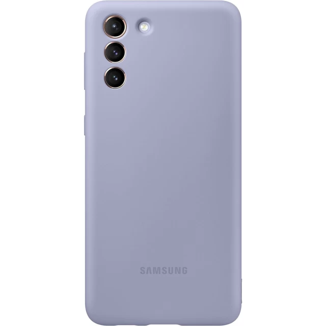Чехол Samsung Silicone Cover для Galaxy S21 Plus Violet (EF-PG996TVEGRU)