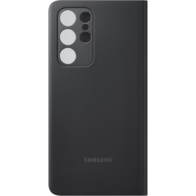 Чохол Samsung Clear View Cover with S Pen для Galaxy S21 Ultra Black (EF-ZG99PCBEGRU)