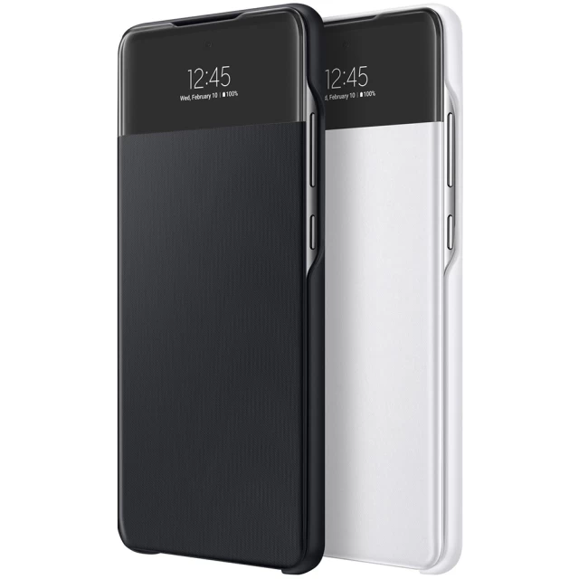 Чехол Samsung S View Wallet Cover для Galaxy A72 Black (EF-EA725PBEGRU)