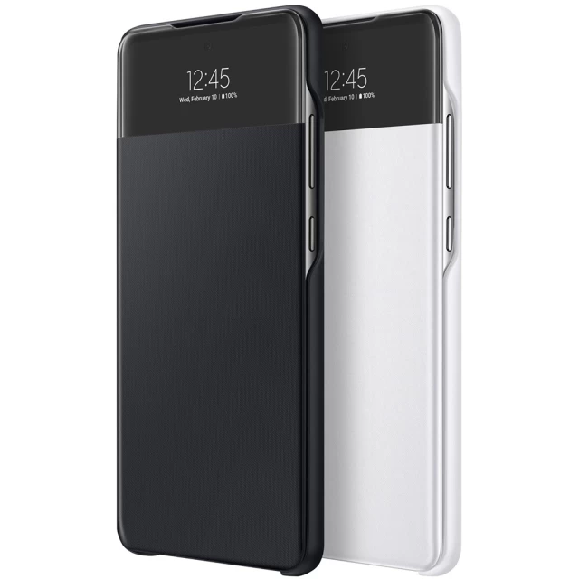 Чохол Samsung S View Wallet Cover для Galaxy A72 White (EF-EA725PWEGRU)