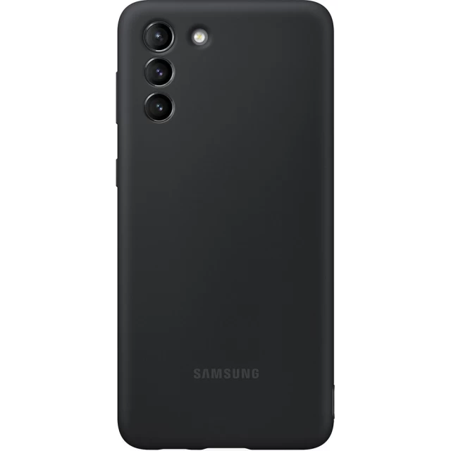 Чехол Samsung Silicone Cover для Galaxy S21 Plus Black (EF-PG996TBEGRU)