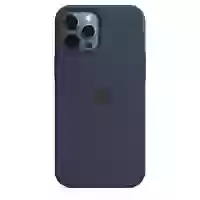 Чехол Silicone Case для iPhone 12 Pro Max Deep Navy with MagSafe (iS)