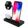 Док-станция Macally 3-in-1 Apple Charging Stand для Apple Watch, iPhone и AirPods (MWATCHSTAND3)