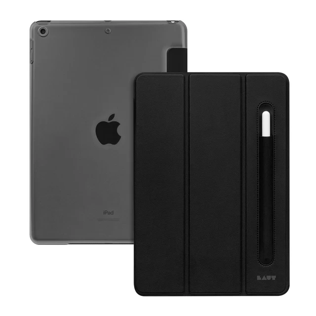 Чехол LAUT HUEX FOLIO для iPad 9 | 8 | 7 10.2 2021 | 2020 | 2019 Black (L_IPD192_HP_ BK)