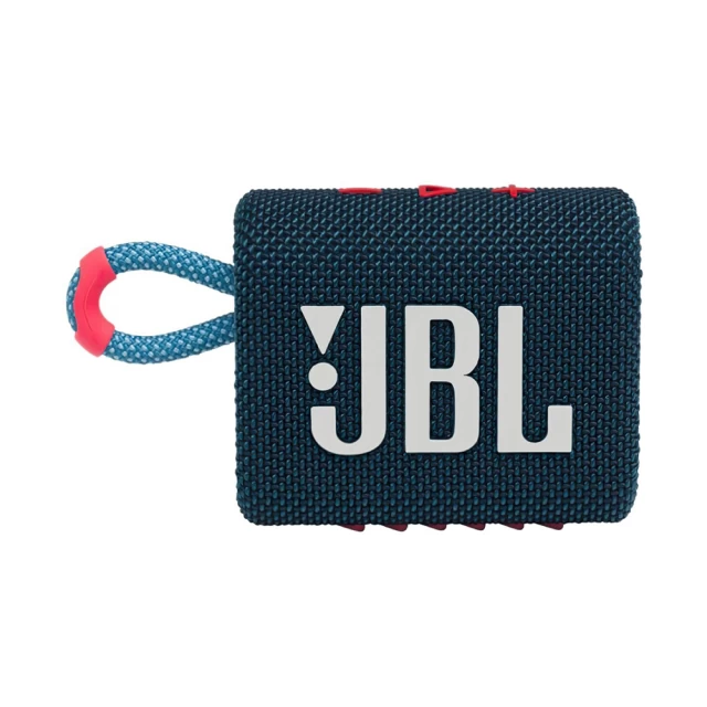 Акустическая система JBL GO 3 Blue/Pink (JBLGO3BLUP)