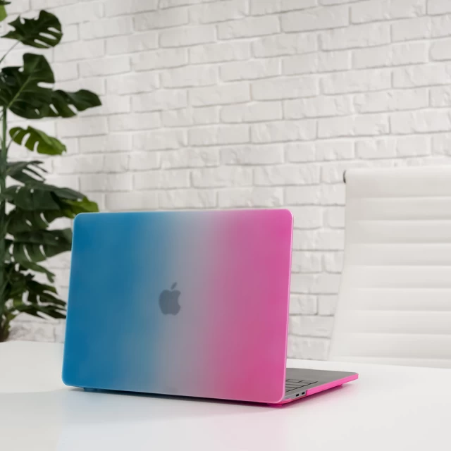 Чехол Upex Play для MacBook Pro 15.4 (2016-2019) Blue Pink (UP3037)