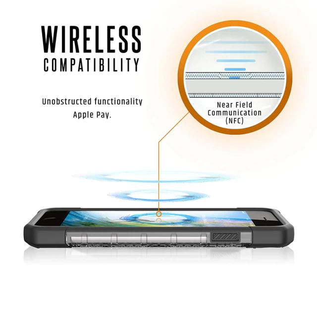 Чехол UAG Plasma Ice для iPhone iPhone SE 2020/8/7/6s/6 (iS)