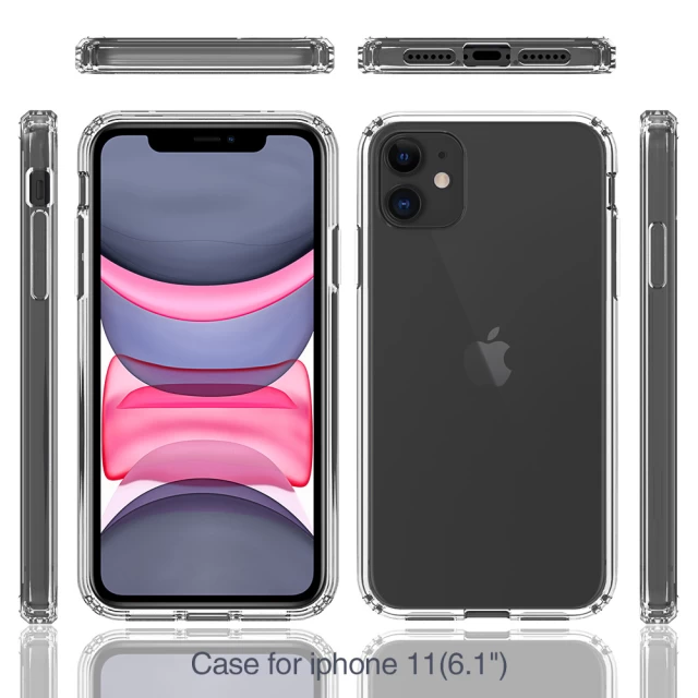 Чехол Upex Pure Trans-Black для iPhone 11 (UP31818)