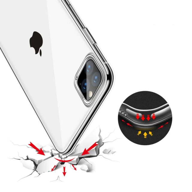 Чехол ROCK Protection Case для iPhone 11 Pro Max Transparent