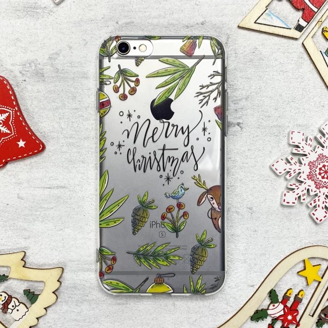 Чехол Upex Christmas Series для iPhone 6/6s Merry Christmas (UP33117)