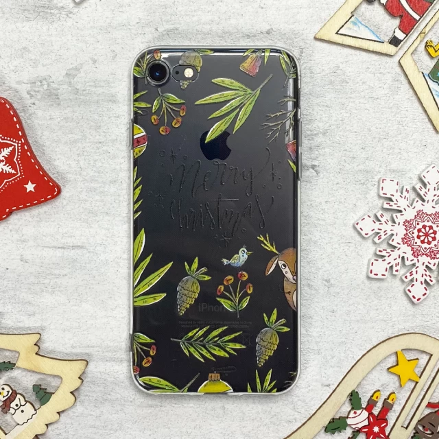 Чехол Upex Christmas Series для iPhone SE 2020/8/7 Merry Christmas (UP33119)