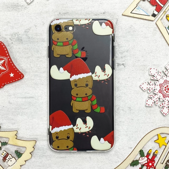 Чехол Upex Christmas Series для iPhone SE 2020/8/7 Deer (UP33127)