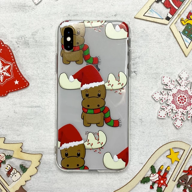 Чехол Upex Christmas Series для iPhone XS Deer (UP33130)