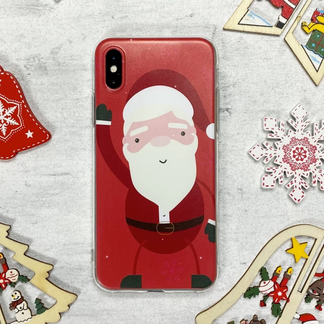 Чехол Upex Christmas Series для iPhone X Santa (UP33153)