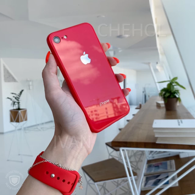 Чохол Upex Macaroon Case для iPhone 8 Plus/7 Plus Red (UP33516)