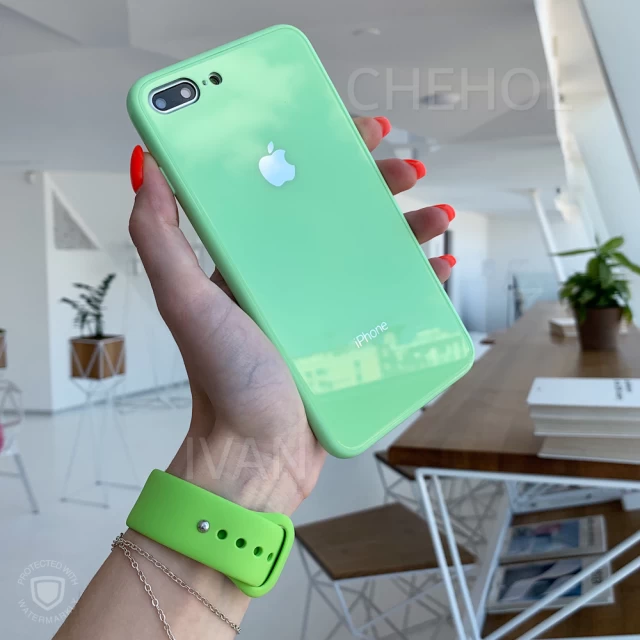 Чохол Upex Macaroon Case для iPhone 8 Plus/7 Plus Green (UP33520)
