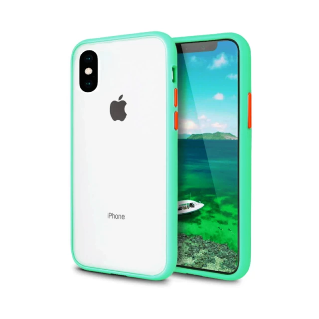 Чехол Upex Hard Case для iPhone XS Max Green (33949)