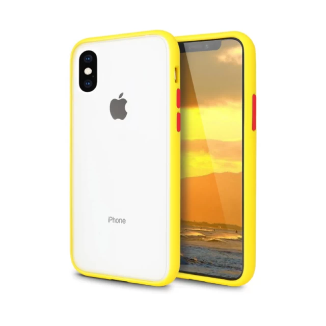 Чохол Upex Hard Case для iPhone XS/X Yellow (33930)