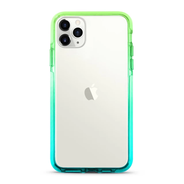 Чохол Upex ExoFrame Series для iPhone 12 | 12 Pro Green Blue (UP34064)