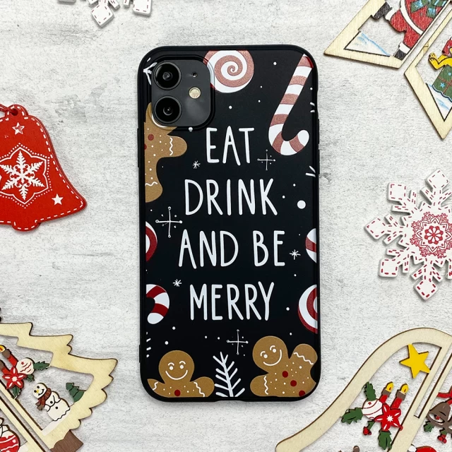 Чехол Upex Christmas Series для iPhone 11 Eat and Drink (UP36209)
