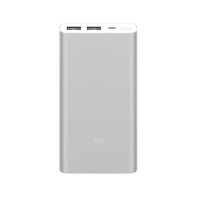 Портативная батарея Xiaomi Power Bank Mi 2S 10000 mAh Silver (VXN4228CN)