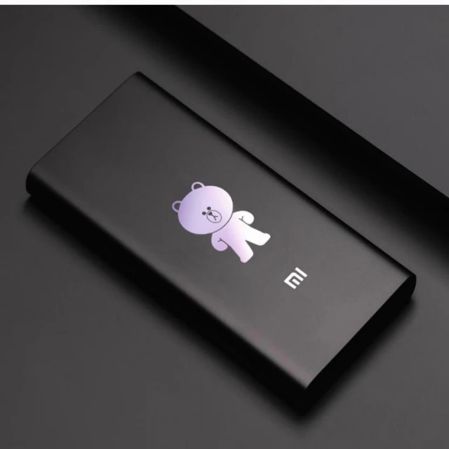 Портативна батарея Xiaomi Power Bank Mi 2S 10000 mAh BROWN & FRIENDS (PLM09ZM)