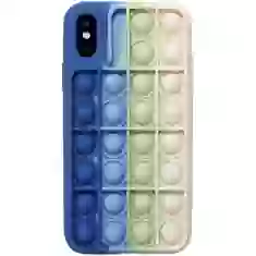 Чехол Upex Pop It Series для iPhone XS/X Blue White (UP39016)