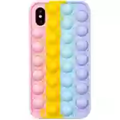 Чехол Upex Pop It Series для iPhone XS/X Pink Viola (UP39018)